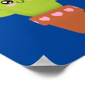 Kaktus Poster (Ecke)