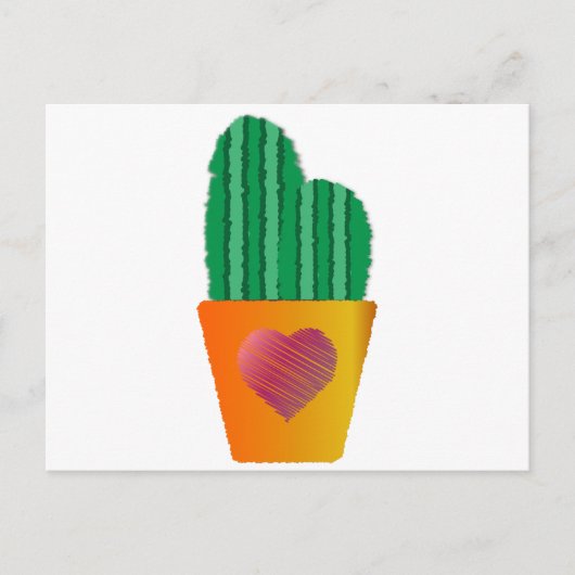 Kaktus Postkarte (Vorderseite)