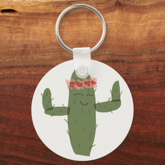Kaktus princess schlüsselanhänger (Vorderseite)