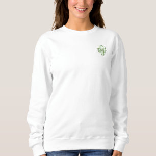 Kaktus-Pullover Sweatshirt