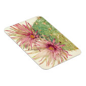 Kaktus Rosa Blüten Magnet (Rechte Seite)