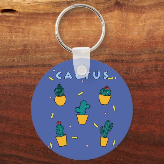 Kaktus Schlüsselanhänger (Vorderseite)