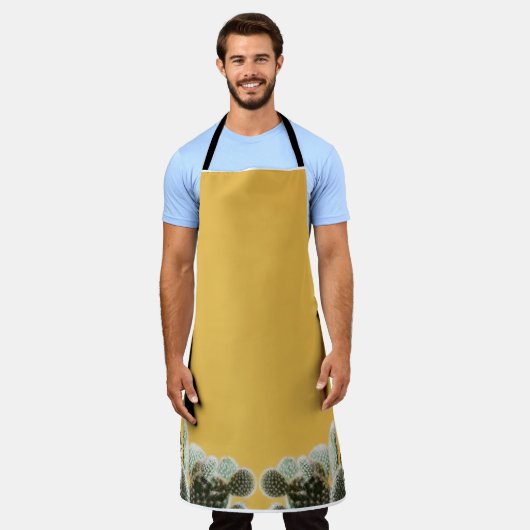 Kaktus Schürze (Getragen)