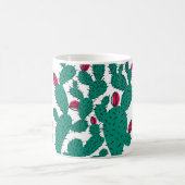 Kaktus seamless pattern. Hipster Kaffeetasse (Mittel)