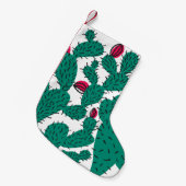 Kaktus seamless pattern. Hipster Kleiner Weihnachtsstrumpf (Vorderansicht (hängend))