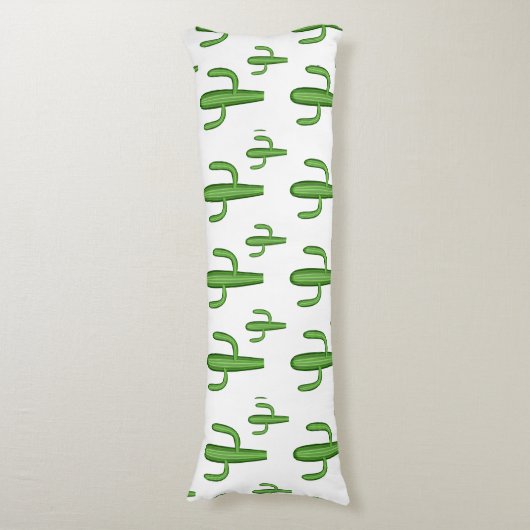 Kaktus Seitenschläferkissen (Vorderseite Vertikal)