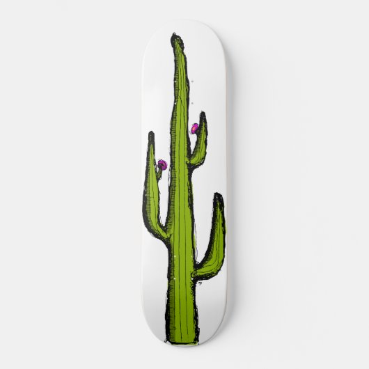 Kaktus Skateboard (Vorderseite)