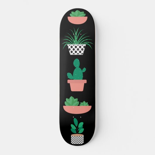 Kaktus-Skateboard Skateboard (Vorderseite)