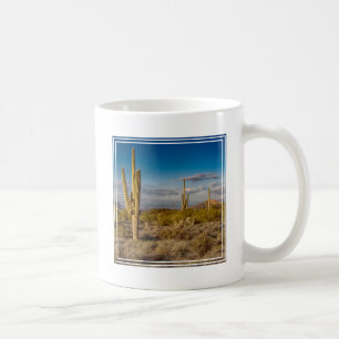 Kaktus-Sonnenuntergang in Arizona Kaffeetasse