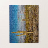 Kaktus-Sonnenuntergang in Arizona Puzzle (Vertikal)