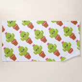 Kaktus Strandtuch (Vorderseite)