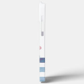 Kaktus Sukkulente Blume Streifen Case-Mate iPhone Hülle (Rückseite / Links)