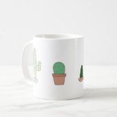 Kaktus-Tasse Kaffeetasse (Vorderseite Links)