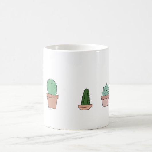 Kaktus-Tasse Kaffeetasse (Mittel)