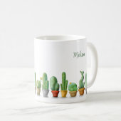 Kaktus-Tasse Kaffeetasse (VorderseiteRechts)