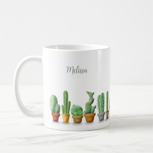 Kaktus-Tasse Kaffeetasse (Links)