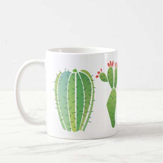 Kaktus-Tasse Kaffeetasse (Links)