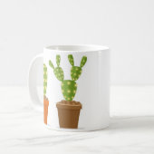 Kaktus-Tasse Kaffeetasse (Vorderseite Links)