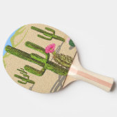 Kaktus Tischtennis Schläger (Seitenansicht)