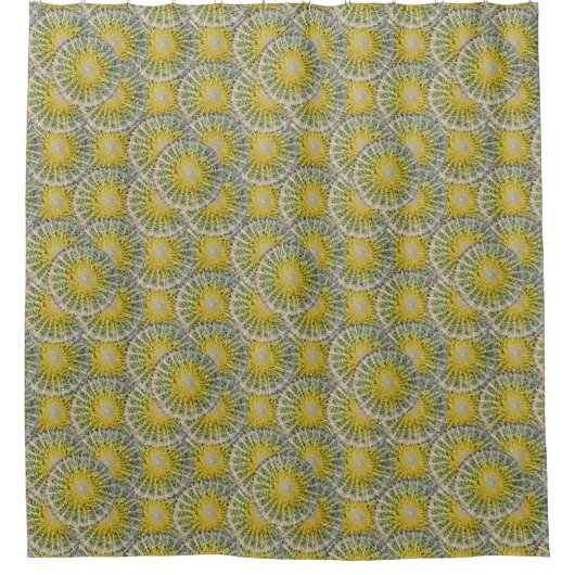 Kaktus-tropisches botanisches Pflanzen-Foto Duschvorhang (Vorderseite)