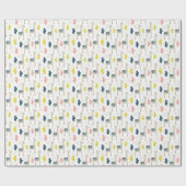 Kaktus-u. Lama-Muster Geschenkpapier (Flach)