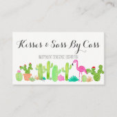 Kaktus-Visitenkarte Visitenkarte (Vorderseite)