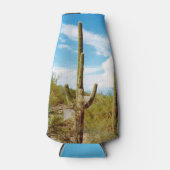 Kaktus Wald Custom Bottle Cooler Flaschenkühler (Vorderseite)