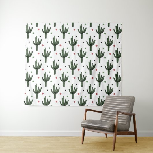 Kaktus Wandteppich (Beispiel (Horizontal))