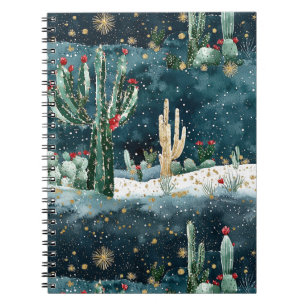 Kaktus Western Cowboy Cowgirl Notizblock