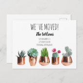 Kaktus Wir haben die neue Ankündigung über Zuhause (Vorne/Hinten)