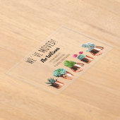 Kaktus Wir haben die neue Ankündigung über Zuhause (Ablage )