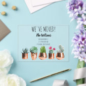 Kaktus Wir haben die neue Ankündigung über Zuhause (In Situ (Hochzeit))