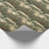 Kaktus Wrapping Paper Geschenkpapier (Ecke)