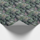 Kaktus Wrapping Paper Geschenkpapier (Ecke)