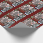 Kaktus Wrapping Paper Geschenkpapier (Ecke)