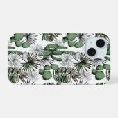 Kaktus-Wüstenmuster iPhone 15 Hülle (Rückseite (Horizontal))