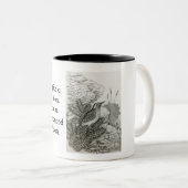 Kaktus-Zaunkönig Zweifarbige Tasse (VorderseiteRechts)