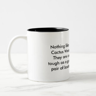 Kaktus-Zaunkönig Zweifarbige Tasse