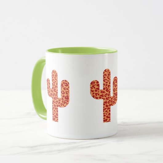 Kaktusbaum Tasse (Vorderseite Links)