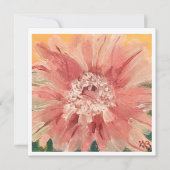 Kaktusblüte Karte (Vorderseite)