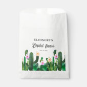 Kaktusblüten Braut-Fest Geschenktütchen (Vorderseite)