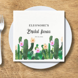 Kaktusblüten  Braut-Fest  Serviette
