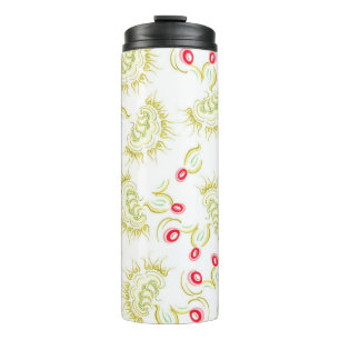 Kaktusblüten Thermosbecher