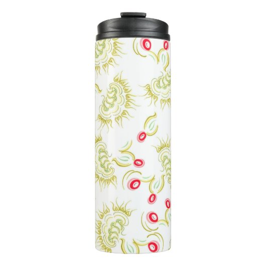 Kaktusblüten Thermosbecher (Vorderseite)