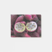 Kaktusfeige-Kaktus-Frucht und Samen Post-it Klebezettel (Vorderseite)