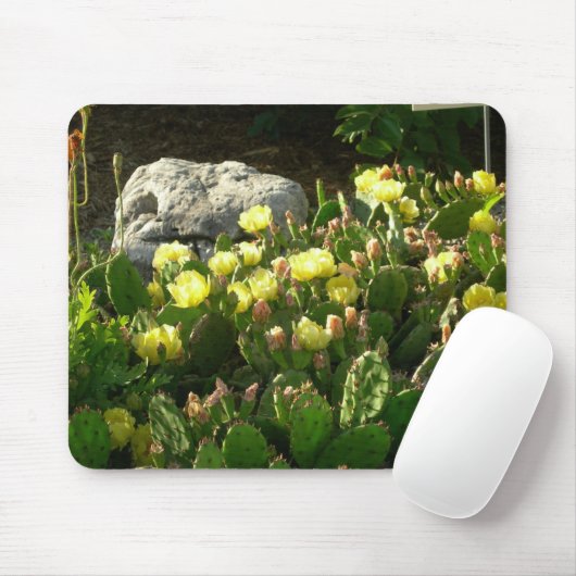 Kaktusfeige-Kaktus mousepad (Mit Mouse)