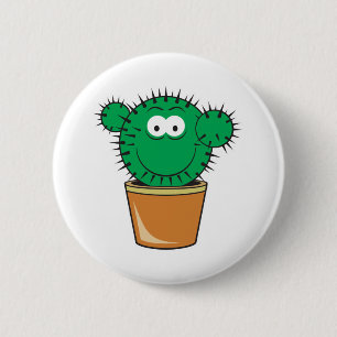 Kaktusgesicht Button