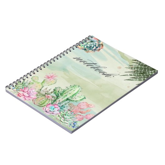 Kaktusheft Notizblock (Linke Seite)