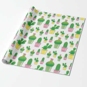 Kaktushimmel Geschenkpapier