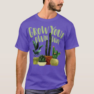 Kaktuskakteen Succulents T-Shirt